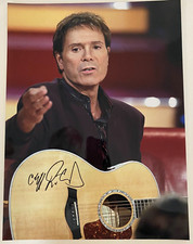 Cliff Richard   **HAND SIGNED**   16x12 photo  ~  AUTOGRAPHED