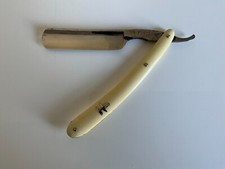 VINTAGE CUT THORAT RAZOR FONTANA GERMAN STRAIGHT RAZOR 6/8TH SIZE