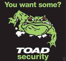 2 x TOAD AI606 CAR ALARM REPLACEMENT WINDOW STICKERS