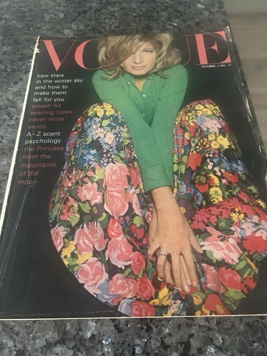 Vogue magazine 1st - magazine:, october