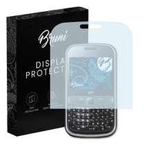 Bruni 2x Protective Film for Samsung Chat 335 GT-S3350 Screen Protector