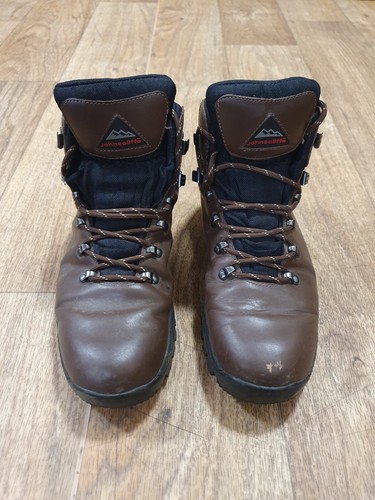 Unisex brown leather fabrics - unisex,