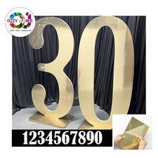 4ft Giant Free Standing Gold