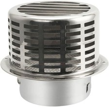 304 Stainless Steel Chimney Cap with Bird Guard - B110mm, Durable & Stylish