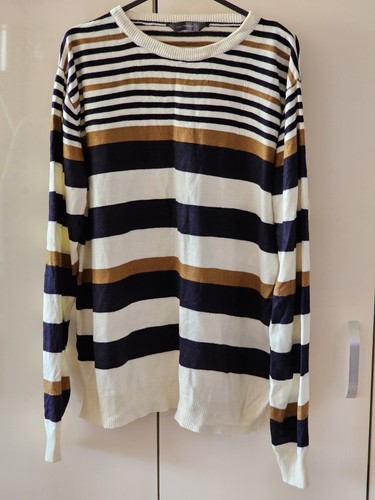 Cedar wood striped crewneck - striped,