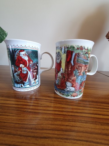 Vintage christmas mugs - mugs, st