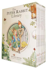 Peter Rabbit 10-book Library by Potter, Beatrix Book The Cheap Fast Free Post