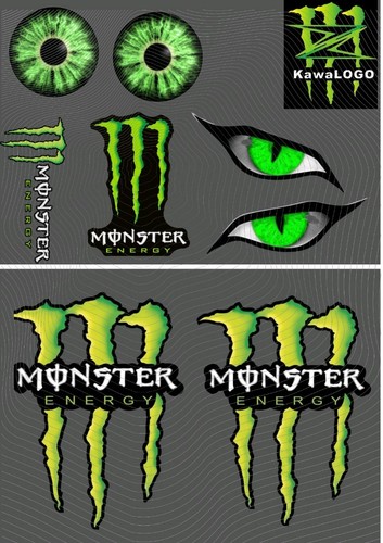 Size monster energy - 2x, a4