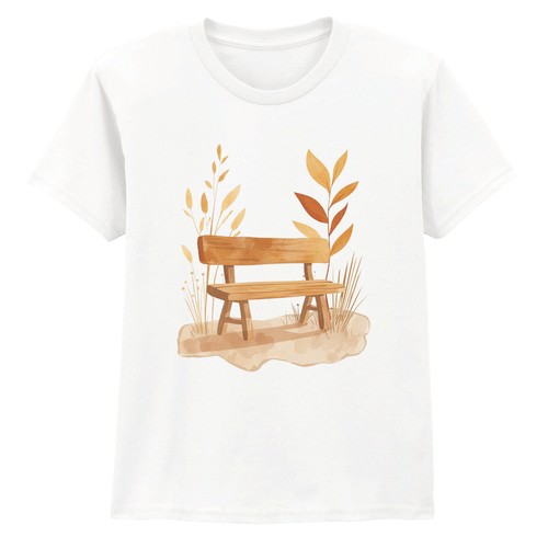 Nature wooden bench - nature,