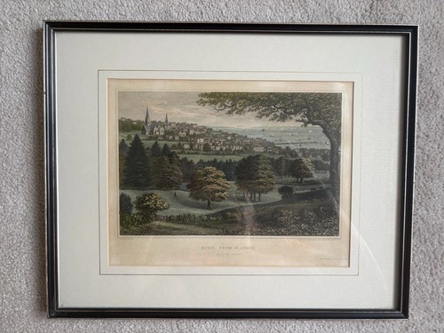 Framed tinted print ryde - framed,