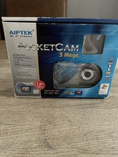 Aiptek Pocket Cam 3.0MP Compact Digital Camera Silver Brand New In Original Box
