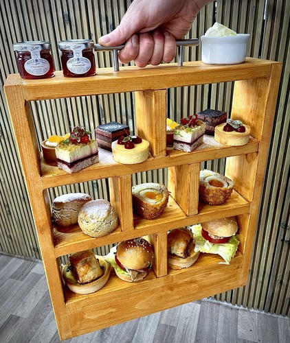 Rustic wooden afternoon - wooden, tea