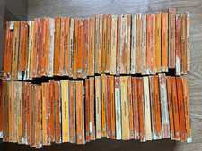 75x Vintage ORANGE Penguin Books  - INSTANT LIBRARY -  **SUPERB BUNDLE** DECOR