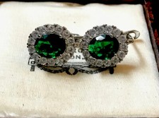 Vintage Style Green Gemstone