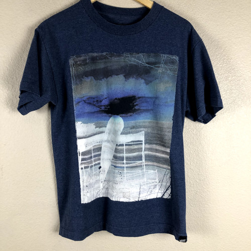Vans shirt men medium blue - vans,