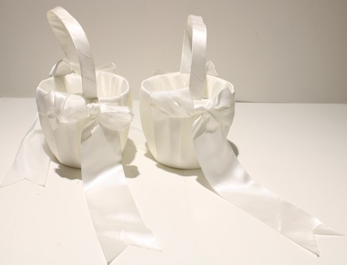 Flower girl basket wedding - flower,