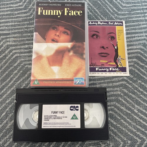 Funny face vhs - face, tape