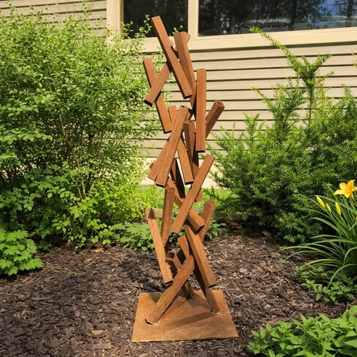 Handcrafted modern rusted - handcrafted,