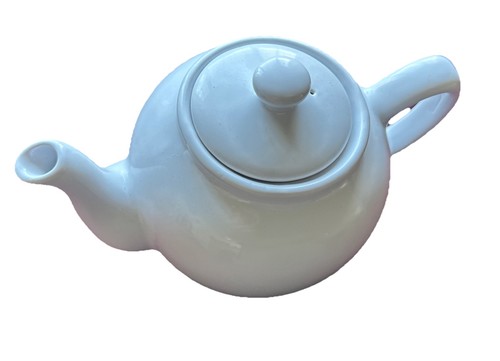 White teapot price and - by,