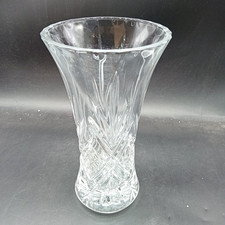 CRYSTAL VASE DECORATIVE CUT CRYSTAL VASE