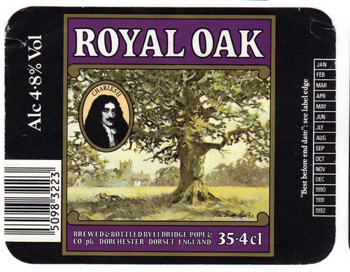 Beer label eldridge pope - label:,