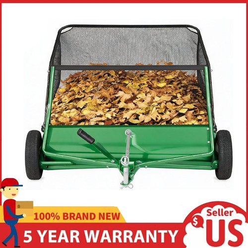 Tow behind leaf sweeper - behind,