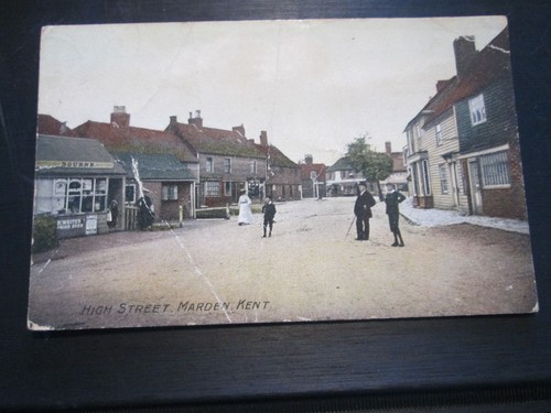 Postcard marden kent - kent,, high
