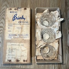 Royal Brierley Crystal Glasses 1127 Tumblers Set Of 6