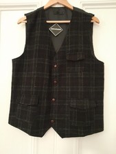 Whatlees Black Check 4 Button