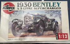 Vintage (1975) airfix 1:12 scale 1930 bentley 4 1/2 Litre Supercharged Model Kit