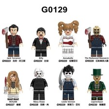 Annabelle Leprechaun Halloween Custom Lego Minifigure Horror toy mini figure x 8