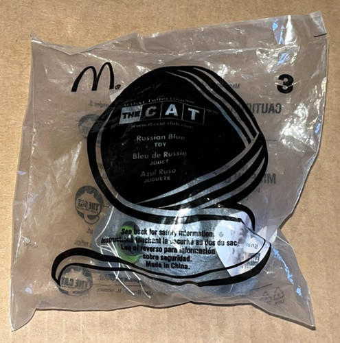2005 the cat mcdonalds plush - mcdonalds,