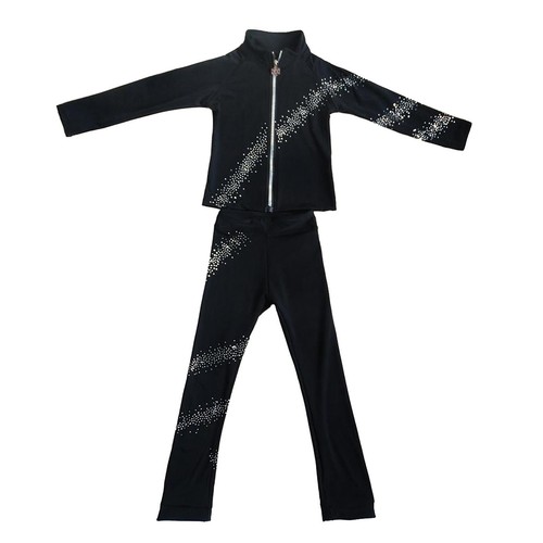Stretchy skating outfit jacket - skating,