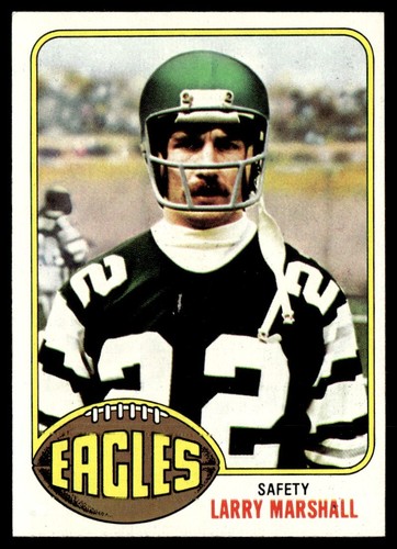 1976 topps football larry - football,