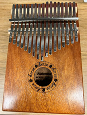 Horse Kalimba 17 Keys Thumb Finger Piano Wood - PREMIUM QUALITY - Boxed NEW