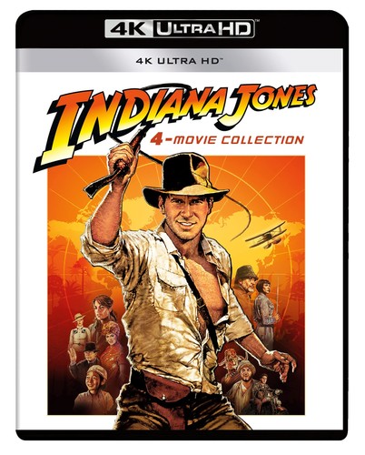 Indiana jones quardrilogy 4k - quardrilogy, (4k
