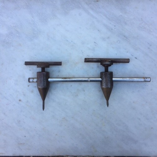Large vintage steel trammel - vintage,