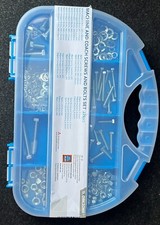 110 - 395 pcs BRAND NEW LOCK AND FLAT ASSORTED WASHERES IN CASE CHEAPEST AT EBAY