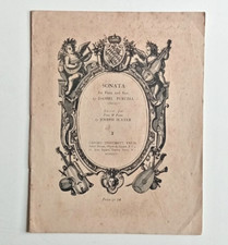 Daniel Purcell Sonata for Flute and Bass edited by Joseph Slater 1926 paperback