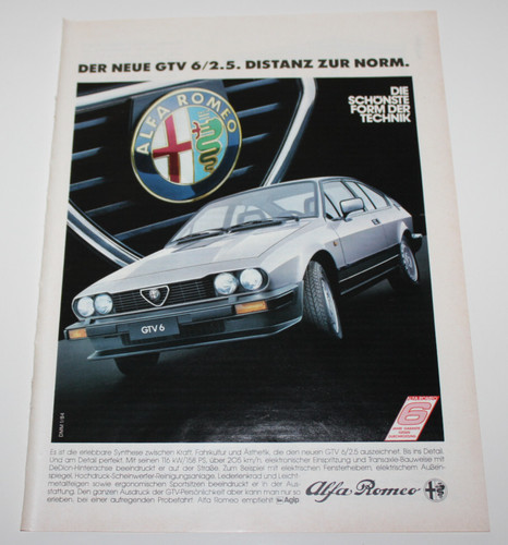 Advertising alfa romeo gtv - alfa,