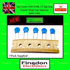 5x Varistor VCR07D390K 7mm High Surge Transient Voltage Surge Suppressor
