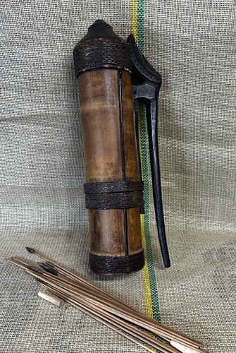 Dayak borneo indonesian bamboo - dayak,