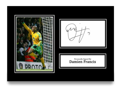 Damien francis hand signed - hand, a4