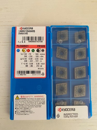 Sealed kyocera cnmg120408 - kyocera,