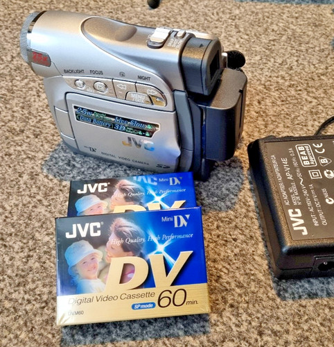 Jvc d270ek minidv digital - jvc,