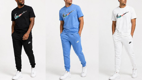 Nike cotton mens short - nike, sleeve