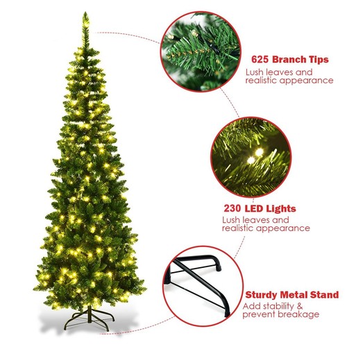 Pre lit christmas tree - pre-lit,