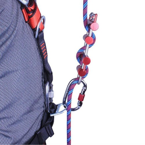Climbing rack descending - , tree