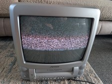 *Read* Schneider SVTV1451 14" CRT TV VCR VHS Combi Video Retro Gaming TV Silver