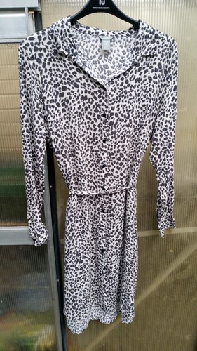 Lindex snow leopard shirt - snow,